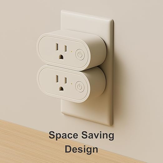 Remote Control Outlet: Wireless Light Switch with Wall Plate — Long Range — Plug in On Off Switch for Lights & Small Appliances — 1 Remote for 3 Outlets — no Wiring