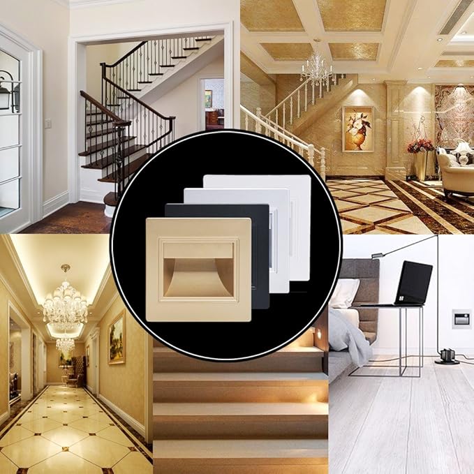 1.5W LED Recessed Light Pathway For Stair Step Wall Garden Indoor Outdoor L Lighting Table Lamp Desk Lamp Ball Clip Cupboard Projector Night Light Light LED Bulb Light Bar Tube Base