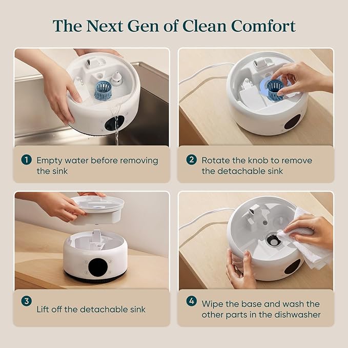LEVOIT Smart Humidifiers for Bedroom, 4.2L Top Fill for Large Room with 42H Runtime, Dishwasher Safe Easy to Clean, 21dB Cool Mist for Baby, Plants, APP/Voice Control, Scene Mode With Light & Music