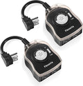 Outdoor Timer Outlet Waterproof, 24 Hour Mechanical Plug in Light Timer, 2 Grounded Outlets for Outdoor Lights, 15A 1/2 HP, ETL Listed (2 Packs)