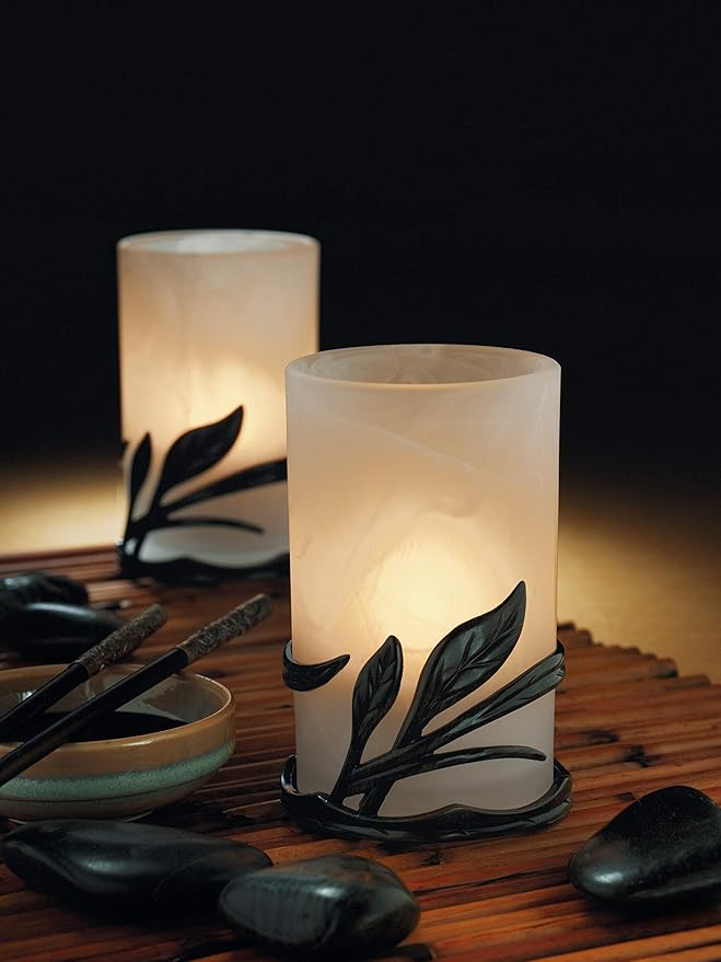 Hollowick® Platinum+™ Flameless Rechargeable Set: (12) Candlelight LED Candles, (1) Charging Tray, (1) Power Supply