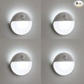 4 Pack Battery Night Light, Toilet Lights, 2.6" Small Motion Senor Light, Stick on Lights, 3 Light Modes, Dimmable LED Nightlight for Closet, Stairs, Garage, Cabinet, Toliet, Daylight White