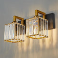 2PacksOutdoorLEDWallLights,16in10-100% DimmingModernPorch&PatioLightsWallSconce,BlackSquareExteriorWallLightFixture,SuitableforLivingRoom,Garage,Bathroom