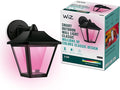 WiZ Connected Classic Outdoor Wall Light, 16 Million Colors, Compatible with Alexa, Google Assistant, Bluetooth Compatible, No Hub Required