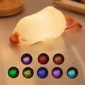 Goose Night Light, Cute LED Lamp, Silicone Dimmable Nursery Nightlight for Kids, Rechargeable Bedside Touch Lamp, Funny Office Desk Light and Home Decor(Goose)…