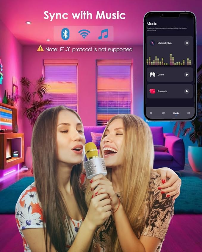 MR16 LED Bulb Color Changing MR16 Smart LED Bulb Wifi Color Changing Light Outdoor Compatible With Alexa Google Assistant, 16 Million Colors Rgbcw, 2.4Ghz Wifi & Bluetooth, Music Sync,2-Pack