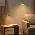 4-in-1 LED Floor Lamp with Detachable Magnetic Head - Adjustable Height Standing Lamp & Table Lamp, Portable Night Light for Bedroom, Reading, Nursing, Non-Disturbing Sleep Aid(Beige)