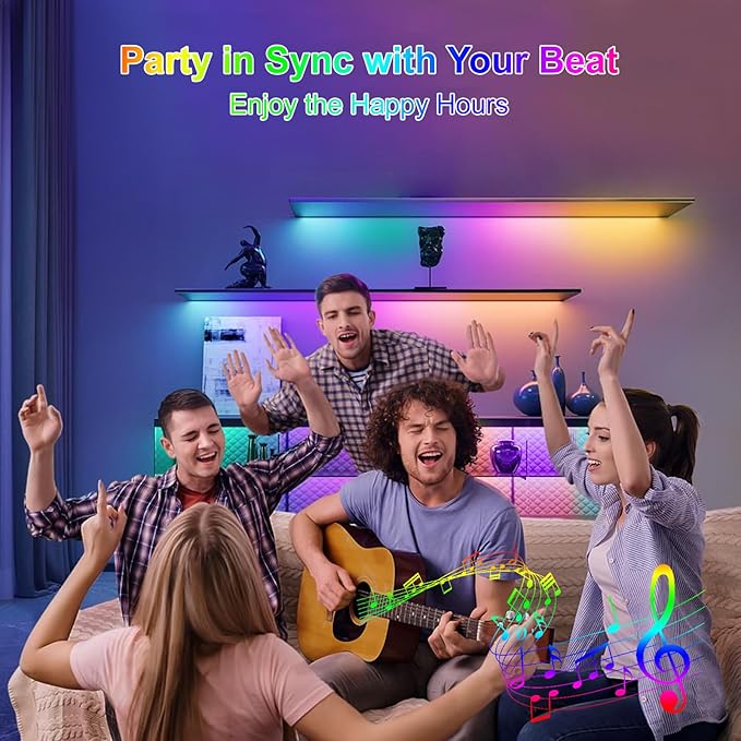 16.4FT WS2812B 5V LED Strip Lights 150 Individual Addressable RGB IC 5050SMD LEDs - Flexible Black PCB IP67-30LEDs/m MagicRGB Dream Color for DIY Chasing Color Project (No Power Supply & Controller)