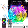 190FT Led Lights for Bedroom, Color Changing RGB Led Strip Lights Indoor, Music Sync Led Light Strip with Remote and App Control, DIY Led Lights for Room Home Decor Ambient Lighting (2 * 95FT)