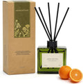 Reed Diffuser, 4 oz Citrus Grove Scent Diffuser with 10 Sticks, 90 Days Long Lasting Reed diffusers for Home, Elegant Fragrance for Bathroom Bedroom Office Decor, Air Fresh