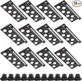 Energetic 7 Inch Retaining Wall Lights, Outdoor LED Step Lights, 4W Low Voltage Landscape Lighting, Waterproof Hardscape Lighting, 12V-24V AC/DC, 3000K Warm White, with Wire Breakers, FCC, 12 Pack