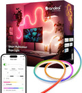 Nanoleaf Essentials LED Rope Light, Smart Neon Rope Light Works with Matter, Alexa, Apple & Google Home, DIY Lightstrip for Wall, Multicolor Lightstrips with Music Sync for Bedroom, 16.4ft