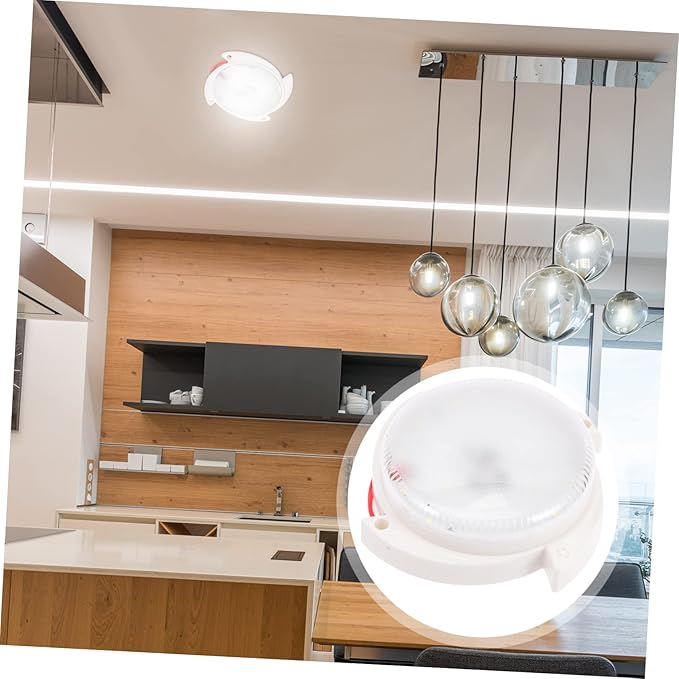 UPKOCH Motion Sensor Led Ceiling Light Flush Mount Smart Night Light for Hallway Office Home Acrylic Material Easy Install