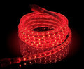 CBConcept UL Listed, 13 Feet, 1400 Lumen, Red, Dimmable, 110-120V AC Flexible Flat LED Strip Rope Light, 240 Units 3528 SMD LEDs, Indoor Outdoor Use, Accessories Included, Ready to use