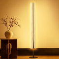 NUÜR Modern Floor Lamp, Dimmable Standing Lamp with Remote Control, Stepless Adjustable Colours & Brightness, Industrial Lighting for Living Room, Bedroom, Office (Floor Lamp for Bedroom)
