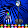 Sunset Lamp with Phone APP Remote-16 Colors LED Projection Light-Ambient Lighting Mood Setting-Golden Hour Light Photography Tiktok-USB Night Lights-Cool Room Decor for Bedroom Game Room-Kids Adults