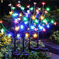 Solar Garden Lights Outdoor,Solar Lights Outdoor Decorative Waterproof for Outside 6Pack, 120Led Solar Flowers Garden Decor, Yard Pathway,Patio Fairy Decorations,Gardening Gifts for Women Mom