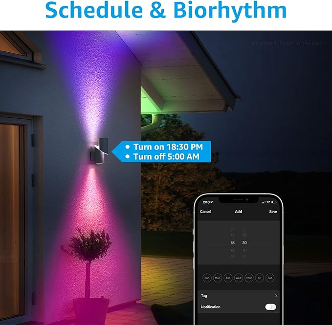 TORCHSTAR GU10 WiFi Smart Spotlight Bulbs, 2000K-5000K RGB LED Color Changing Light, Compatible with Alexa Google Home & Smart Life, 5W 40W Equivalent, Dimmable, No Hub Required