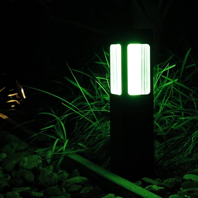 LIFX Supercolor Smart LED Square Path Light, Outdoor Wi-Fi Landscape Lighting with 6 Addressable Color Zones, RGBW Dynamic Effects, Works with Alexa, Google, HomeKit & SmartThings, LFX/LV/Path/SQR