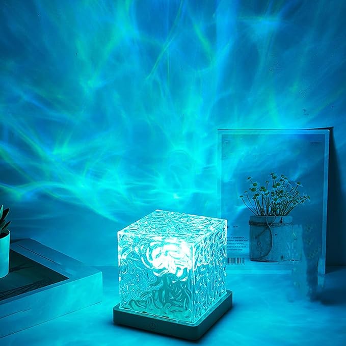 Magical Northern Lights For Your Room, Magic Northern Light, Aurora Night Light Projector With Remote Control, Color-Changing Mood Ocean Light For Home, Relaxation & Decor (16 Colors * 2, Plug-in)