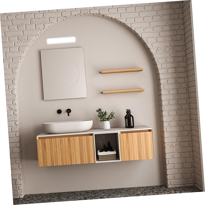 Angoily Led Wall Light for Makeup Mirror Brightness Bathroom Vanity Lamp for Humid Environments Easy Installation and Reflection for Daily Grooming