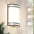 Aipsun Modern Wall Sconces Hardwired Indoor 15W LED Black Wall Sconce Lighting Dimmable Wall Lights for Living Room Hallway Bedroom