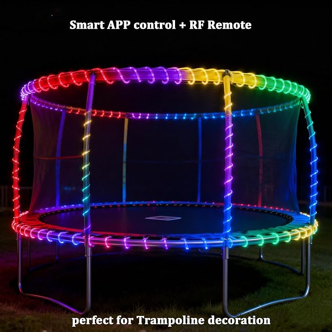 Honche Smart LED Fairy String Light USB 10M/33FT Rainbow Light Waterproof Remote/app Control Outdoor Indoor Rope Lights DIY Color Changing Christmas -mas String Light for Bedroom Garden Cafe