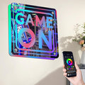 Game Neon Sign RGB Gaming LED Light DIY Color App Control Gamer Mirror Light Sign Gaming Wall Decor for Bedroom Studio Game Room in Christmas Party