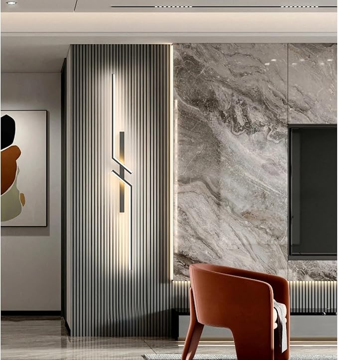 Minimalist LED Wall Lamp Home Decor Fixtures Wall Light Decoration Fixtures Sconce for Bedroom Bedside Hallway,Energy Conservation Wall Light