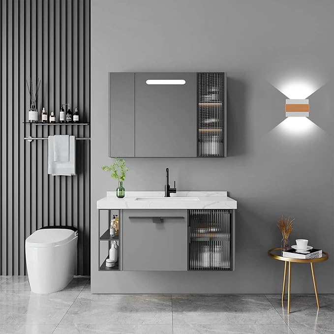 Kawell Modern LED Wall Sconces Up Down LED Wall Light Indoor Outdoor Creative LED Wall Lamp 10W Hallway Wall Mounted Lighting Fixtures for Bedroom Living Room Stairs Porch, Cold White