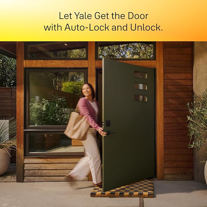 Yale Assure Lock 2 Plus Deadbolt with Wi-Fi Connect, Satin Nickel, for Vacation Rental Hosts, YRD450-N-CB1-619