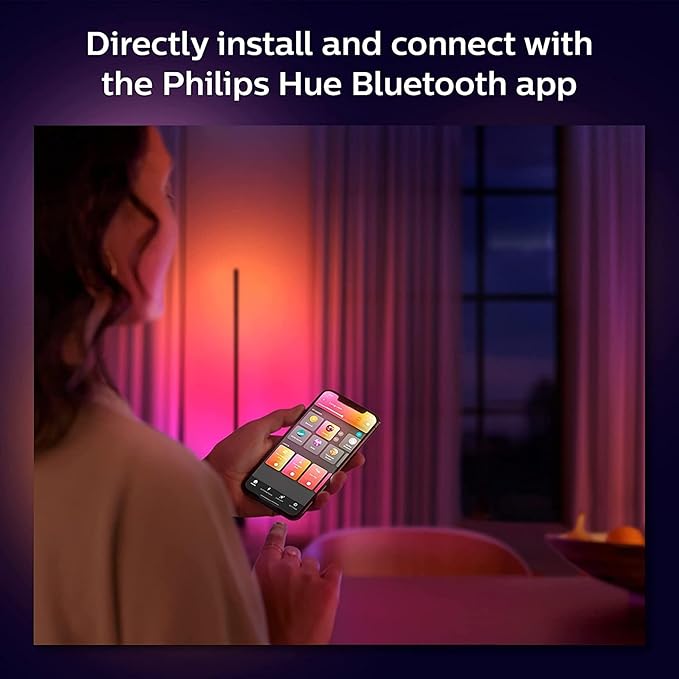 Philips Hue Indoor 6-Foot Smart LED Light Strip Base Kits with Plugs - Flowing Multicolor Effect - 2 Pack - Control with Hue App - Compatible with Alexa, Google Assistant and Apple HomeKit