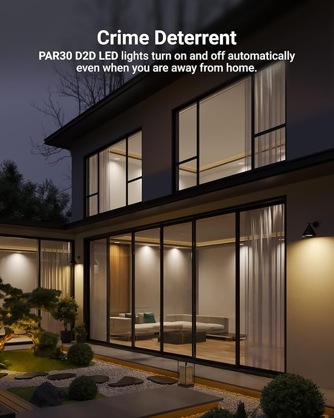 Sunco 24 Pack LED PAR30 Dusk to Dawn Light Bulb for Outside Porch, Patio, Backyard, 11W=75W, 850 LM, 5000K Daylight , Non-Dimmable, Photocell Sensor, UL