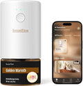 Essential Oil Diffuser for Home, Smart Waterless Aromatherapy Diffuser SF101S Pro, Plug in Room Scent with Timer & 120-Day Natural Aroma – Free 30ml Golden Warmth(Dark Walnut)