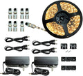 Inspired LED Cut and Connect Series Kit: Super Bright Warm White 12M/ 39.5 Ft Kit | Kitchen Remodel | Lights | Hobby Light | Kitchen Lighting 3000 K Dimmable