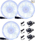 3 Set 10 FT Warm White Led Strip Lights for Bedroom Dimmable 30 FT LEDs Rope Light Flexible Super Bright White Tape Lights for Ceiling Room Home Decor Luces LEDs