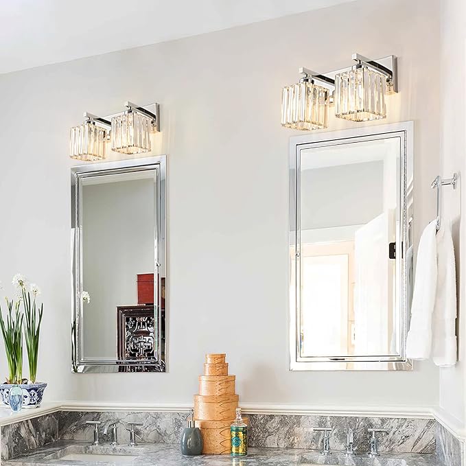 BubbleGlassBallWallSconcesBathroomLightFixturedFinish,3-LightRibbedGlobesLamps,WallMountedVanityLightFixtureforBedsideStairwayHallwayPorch