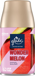 Glade Automatic Spray Refill, Wonder Melon, Scented Air Freshener for Home and Bathroom, 6.2 Oz