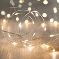 ANJAYLIA LED Fairy String Lights, 80 LED Twinkle Lights Battery Operated for Garden Home Party Wedding Festival Decorations Crafting Lights, Warm White