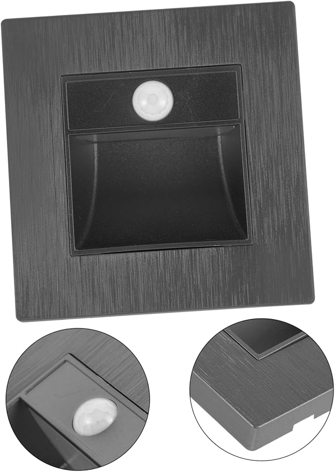 Led Motion Sensor Stair Lights Warm Soft Glow Indoor Step Light for Hallways Staircases and Rvs Gentle Eye-Friendly Illumination Easy Installation