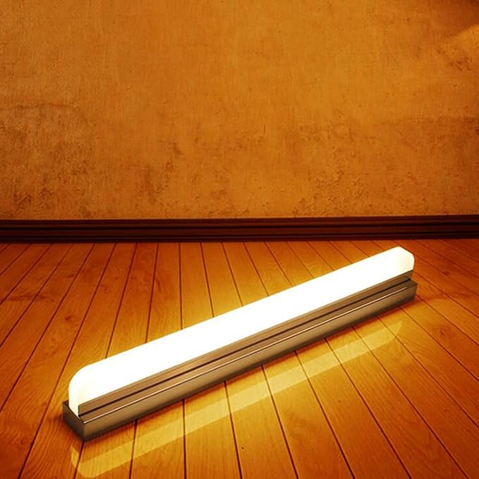 Vanity Lighting LED Mirror Front Light, Stainless Steel Waterproof Anti-Fog Bathroom Vanity Light, Modern Minimalist Acrylic Lamp Make-up Lamp Wall Lamp Bath Lights