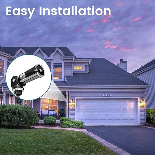 Outdoor Photocell Sensor, Dusk to Dawn Day Night Swivel Mount Conduit Lighting Control, Photoelectric Sensor Switch for Indoor Outdoor Light