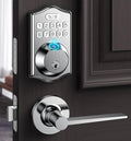 Fingerprint Door Lock-keyless Entry Door Lock with Handle -Smart Locks -Keypad Code