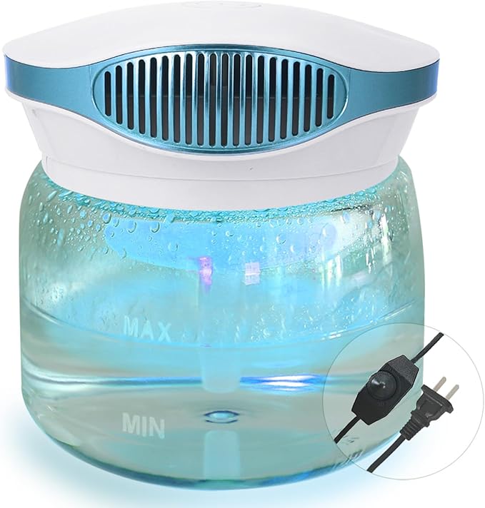Water Air Purifiers for Home, Air Washer Aroma Diffuser, Rainbow Air Purifier, Air Washer Humidifier, Essential Oils Aroma Fresher With Night light for Home, Office, Bedroom