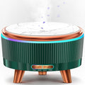 500ml Essential Oil Diffuser for Home, Quiet Diffusers for Essential Oils Large Room, Ultrasonic Aromatherapy Diffuser Scent Diffuser Fragrant Oil Humidifier Vaporizer for Bedroom, 7 LED Color, Green
