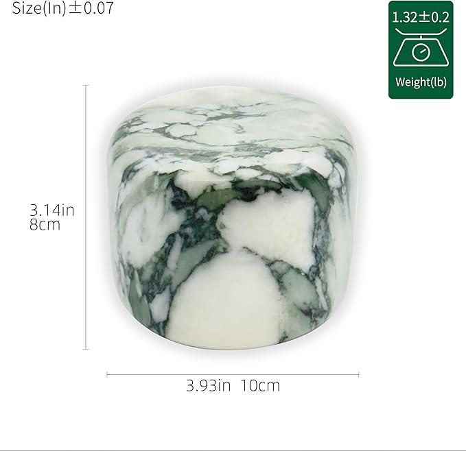 Marble Lamp Night Light Touch Bedside Table Lamp for Bedroom,Type-C Rechargeable Small Desk Bedside Small Lamps,Eye Caring Dimmable LED Ambient lamp (Calacatta Green)