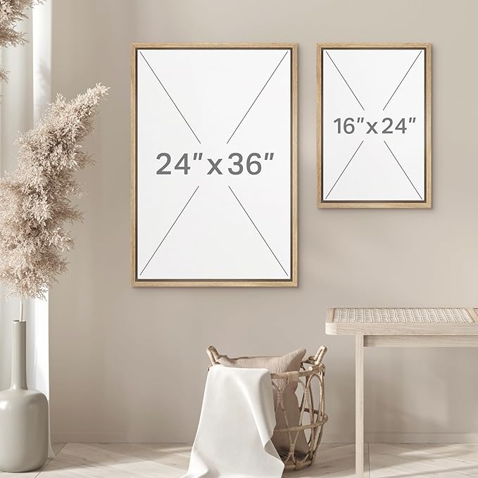 wall26 Framed Canvas Print Wall Art Set Flowing Teal and Blush Marble-Inspired Abstract Illustrations Modern Art Decorative Multicolor for Living Room, Bedroom, Office - 24"x36"x3 NATURAL
