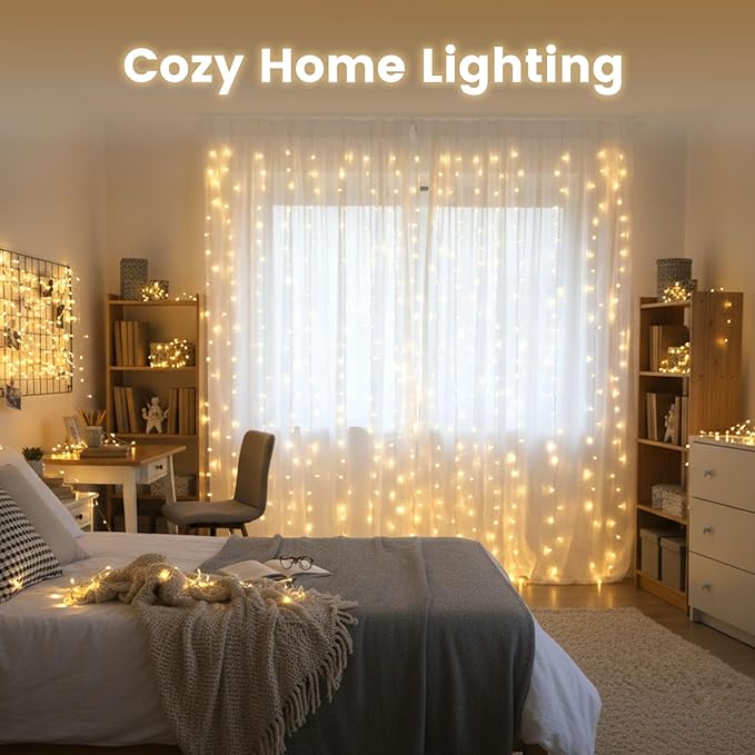 DomeStar 30Pack Fairy Lights Battery Operated, 7Ft 20 LED Waterproof String Lights Wire Firefly Starry Moon Light for DIY Mason Jars Party Centerpiece Table Valentine's Day Decorations Tree Ornament