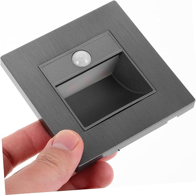 Motion Sensor Led Step Light Warm Indoor Recessed Lighting for Stairs and Aisles and Eye-Friendly Design for Safe Nighttime Navigation