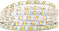 BTF-LIGHTING WS2812B IC RGB LED Strip,UL Listed,Pure Gold Wires,DC5V 16.4FT 300LED 5050SMD,Individually Addressable,Flexible for DIY Chasing Full Color Project,3M Tape,IP65(No Adapter or Controller)